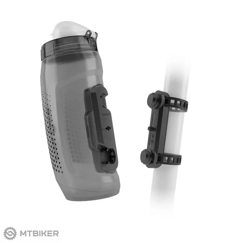 Novinka Fidlock TWIST SET láhev, 590 ml, tmavá + univerzální držák