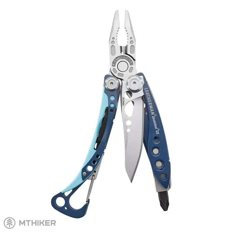 Nejprodávanější Leatherman SKELETOOL CX multiklíč, tmavě modrá