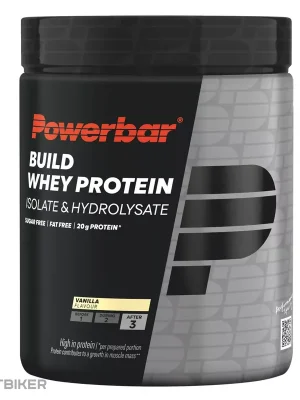 PowerBar Build Whey Protein Isolate & Hydrolysate protein, vanilka Nejlepší Volba