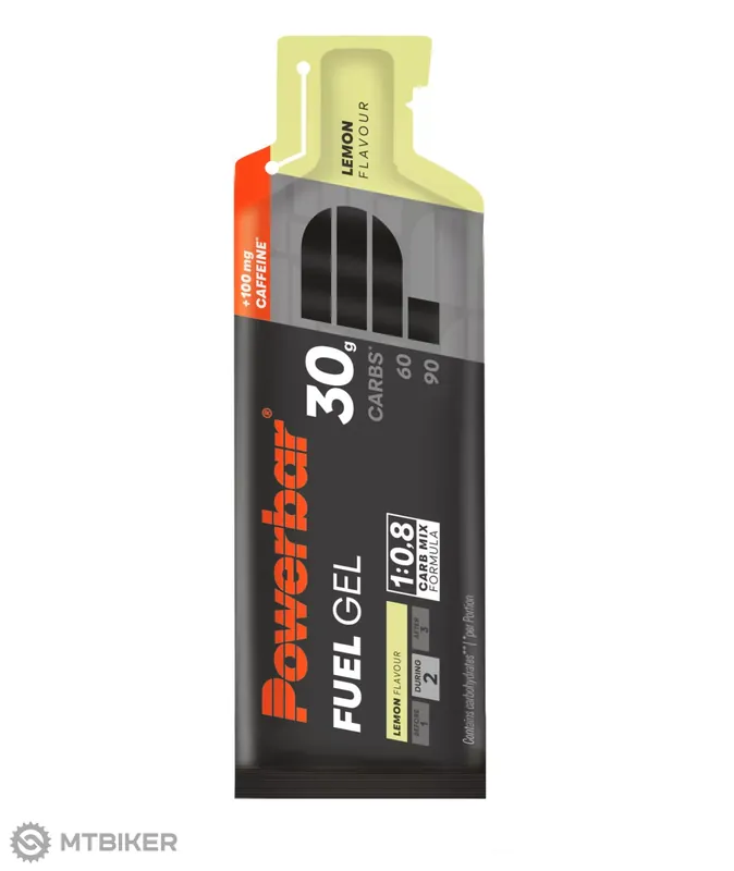PowerBar Fuel GEL 30 energetický gel, citron s kofeinem Rychlé Dodání