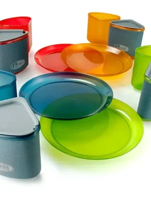 GSI Outdoors nádobí Infinity 4 Person Compact Tableset Ověřený