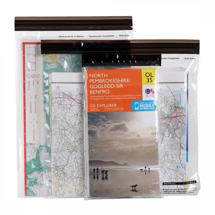 Oblíbený Lifeventure obaly DriStore LocTop Bags Maps