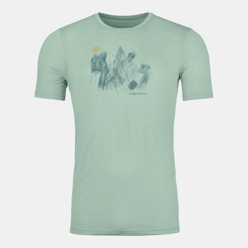 Koupit Online Ortovox pánské merino triko 140 Cool Mtn Playground Ts M
