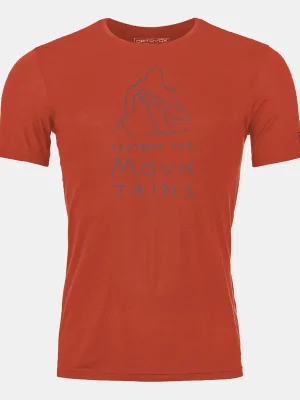 Ortovox pánské merino triko 150 Cool Mtn Protector Ts M Vysoce Kvalitní