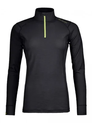 Ortovox triko 145 Ultra Zip Neck - black M Ihned K Objednání