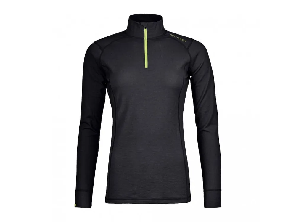 Ortovox triko 145 Ultra Zip Neck - black M Ihned K Objednání