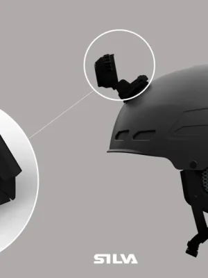 SILVA Helmet Mount Black for Discover/Explore 5 Sleva