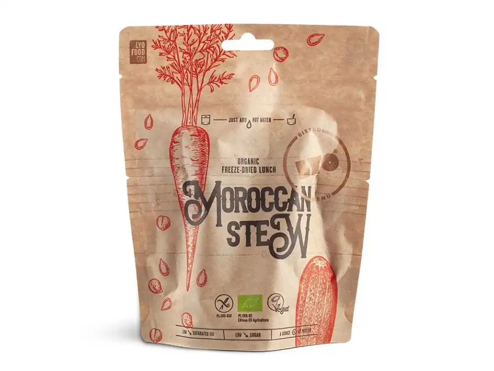 Lyofood MAROCKÁ DUŠENÁ ZELENINA 270g nakup jídlo min. za 2000Kč, použij kod "jidlo10" a získej slevu 10% Autentický