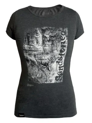 Akční Nabídka Singing Rock T-shirt SANDSTONED woman