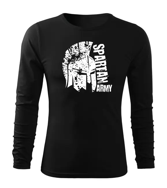DRAGOWA Fit-T tričko s dlouhým rukávem León, černá 160g / m2 Akční Nabídka