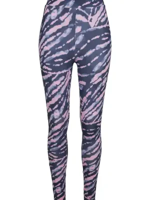 Urban Classics dámské Tie Dye legíny s vysokým pasem, růžové Novinka