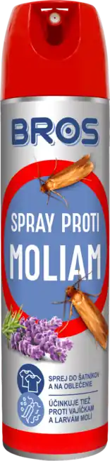 Bros sprej proti molům 210/150 ml Objednat Nyní