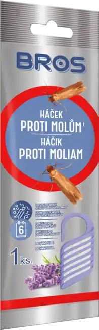 Dokud Zásoby Vydrží Bros háček proti molům s vůní levandule