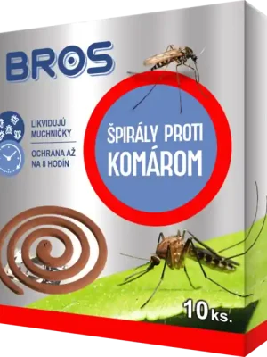 Bros spirály proti komárům 10 ks Odeslání Ihned
