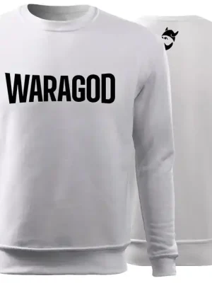 Must-Have WARAGOD pánská mikina FastMerch, bílá 300g/m2