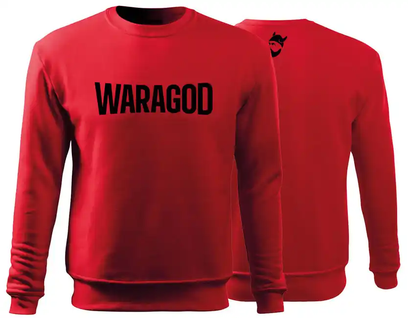 Přímo Od Výrobce WARAGOD pánská mikina FastMerch, červená 300g/m2