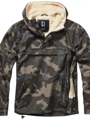 Brandit Windbreaker Sherpa bunda, darkcamo Nejlepší Cena