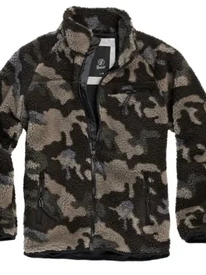 Brandit flísová bunda Teddyfleece, darkcamo Odeslání Ihned