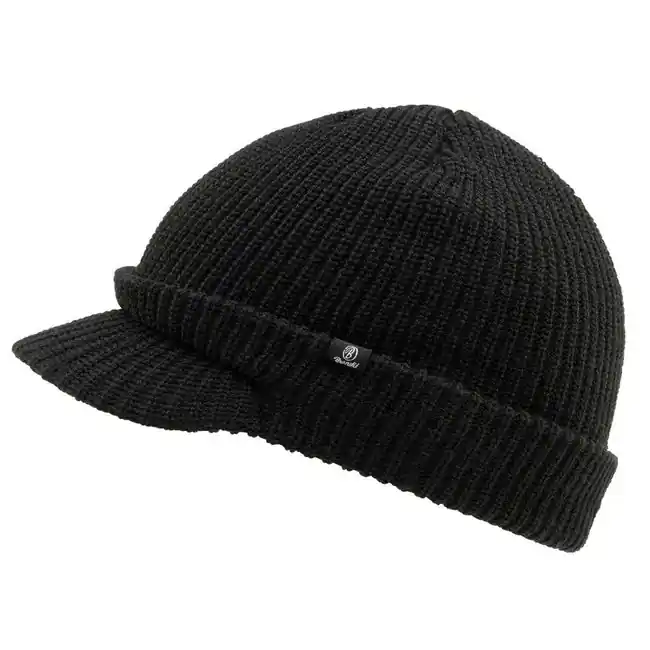 Brandit Shield Cap pletená čepice s kšiltem, černá Ihned K Objednání