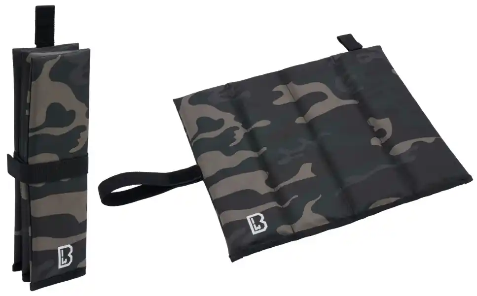 Brandit skládací sedací polštář, darkcamo Výprodej