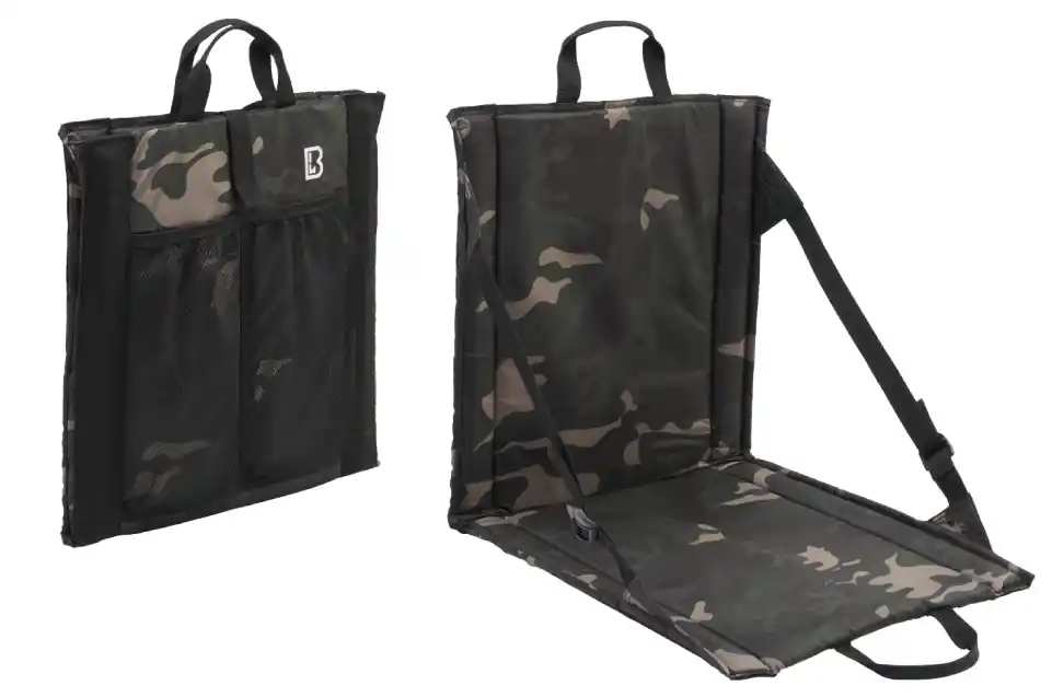 Nízká Cena Brandit skládací sedadlo, darkcamo