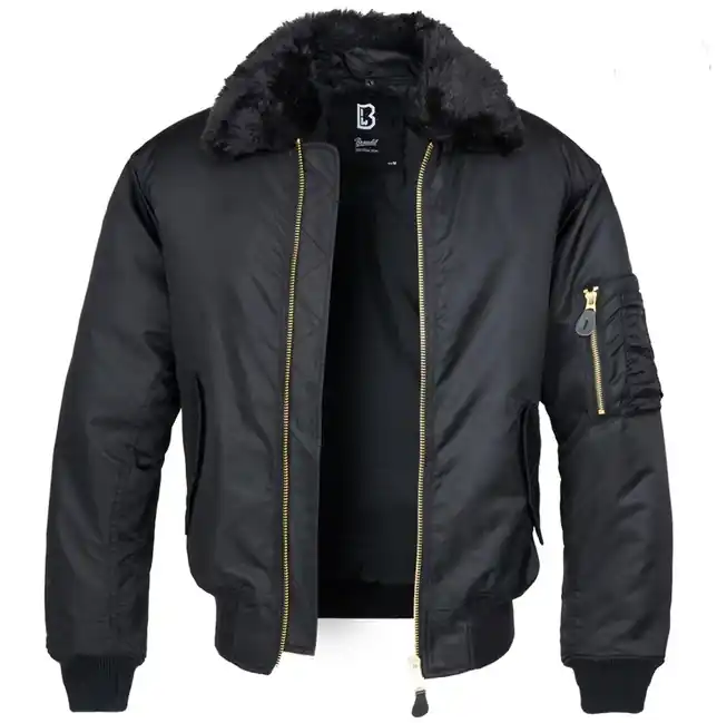 Brandit MA2 Bomber Jacket bunda, černá Finální Výprodej