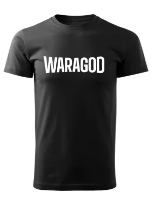 Zlevněný Waragod krátké tričko FastMERCH, černá 160g/m2