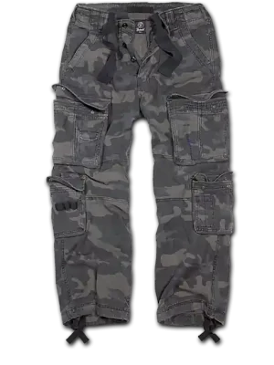 Brandit Pure Vintage kalhoty, darkcamo Oblíbený