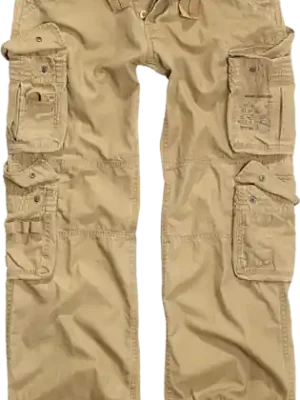 Zlevněný Brandit Pure Vintage kalhoty, béžové