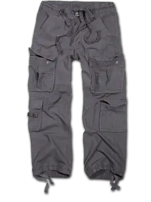 Brandit Pure Vintage kalhoty, anthracite Výprodej