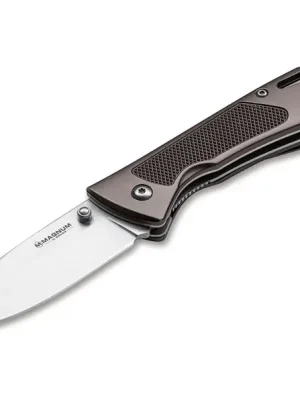 Expresní Doručení BÖKER® MAGNUM otvírací EDC nůž ADVANCE CHECKERING DARK BRONZE