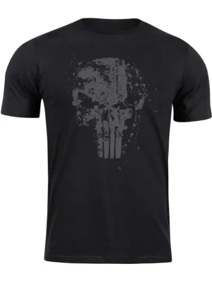DRAGOWA krátké tričko Frank the Punisher, černá 160g/m2 Novinka