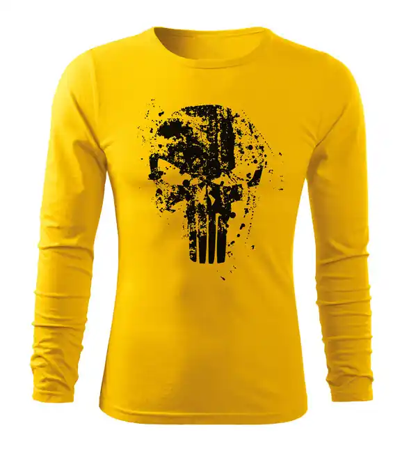 DRAGOWA Fit-T tričko s dlouhým rukávem Frank The Punisher, žlutá 160g / m2 Kup Teď