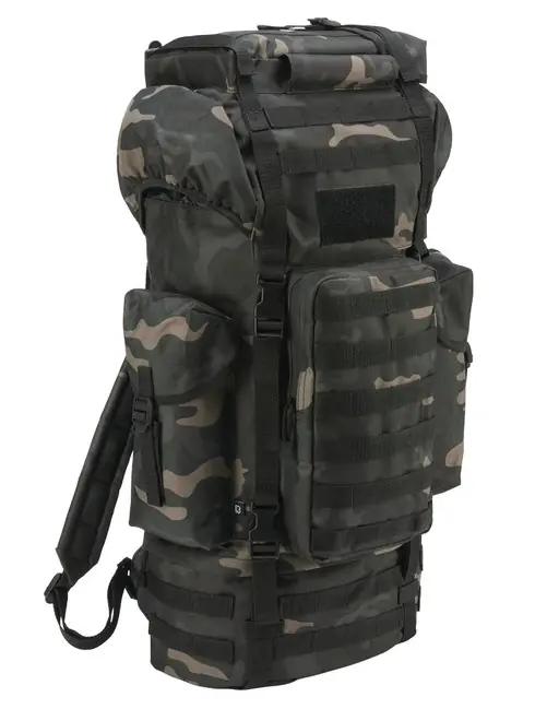 Brandit Kampfrucksack Molle taktický batoh, Darkcamo 65l Nejlepší Volba
