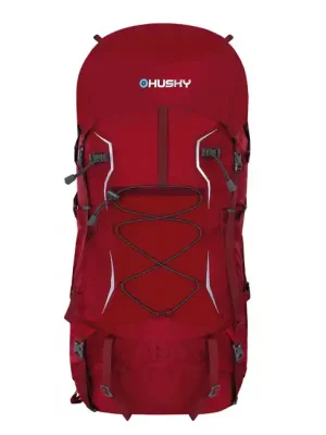 Časově Omezené Husky Batoh Ultralight Ribon 60l vínová