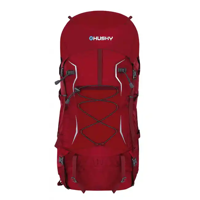 Časově Omezené Husky Batoh Ultralight Ribon 60l vínová