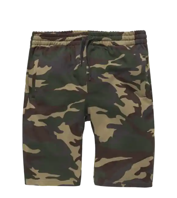 Vintage Industries Greytown teplákové krátké kalhoty, woodland camo Akční Cena