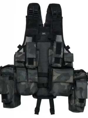 Brandit taktická vesta, darkcamo Cenově Výhodný