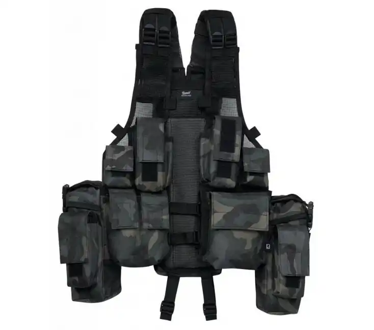 Brandit taktická vesta, darkcamo Cenově Výhodný