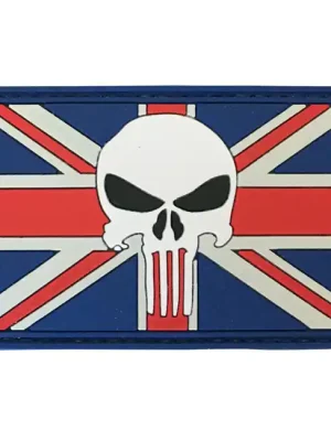 Odeslání Ihned WARAGOD Nášivka 3D UK Punisher 7.5x5cm