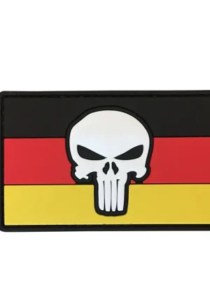 WARAGOD Nášivka 3D DE Punisher 8.5x5cm Víkendová Akce