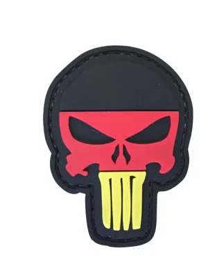 Cenová Bomba WARAGOD Nášivka 3D German Punisher 6x4.5cm