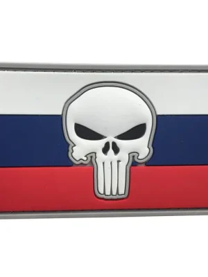 Časově Omezené WARAGOD Nášivka 3D Slovenský Punisher 8.5x5cm