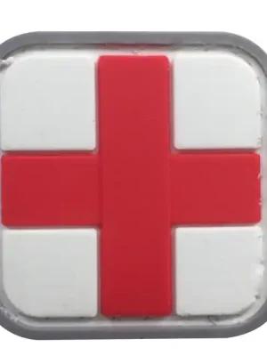 Super Cena WARAGOD Nášivka 3D Medic bílá 3x3cm