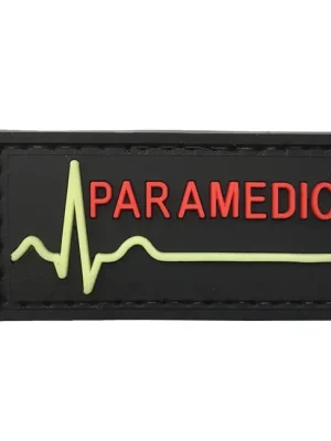 WARAGOD Nášivka 3D Paramedic černá 5x2.5cm Nakupujte Hned