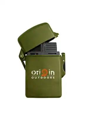 Origin Outdoors Storm voděodolný zapalovač, olivový Cenová Bomba
