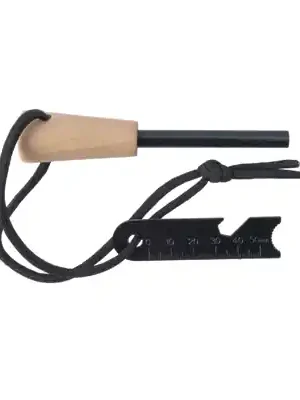 Origin Outdoors Firesteel Deluxe křesadlo, černé Jen Po Omezenou Doba