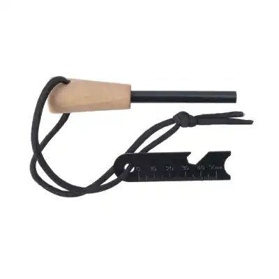 Origin Outdoors Firesteel Deluxe křesadlo, černé Jen Po Omezenou Doba
