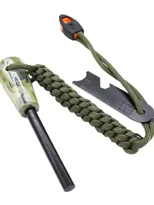 Origin Outdoors Firesteel Stone křesadlo, zelené Nízká Cena