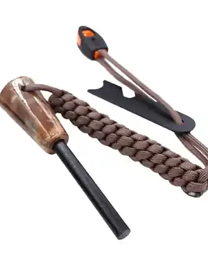 Aktuální Origin Outdoors Firesteel Stone křesadlo, hnědé